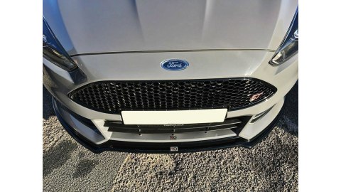 Splitter Ford Focus II STI Facelift przód v.3 Gloss Black