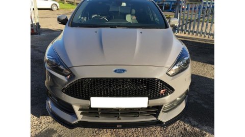 Splitter Ford Focus II STI Facelift przód v.3 Gloss Black