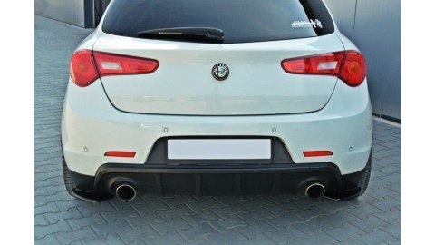 Splitter Alfa Romeo Giulietta Zender Tył Boczne Gloss Black