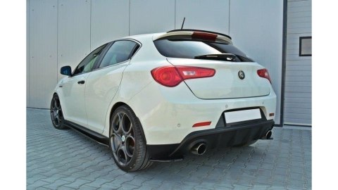 Splitter Alfa Romeo Giulietta Zender Tył Boczne Gloss Black