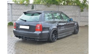 Splitter Audi S4 B5 Avant Tył Boczne Gloss Black