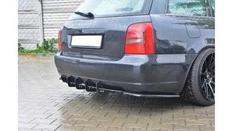 Splitter Audi S4 B5 Avant Tył Boczne Gloss Black