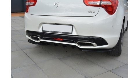 Splitter Citroen DS5 Tył Boczne Gloss Black