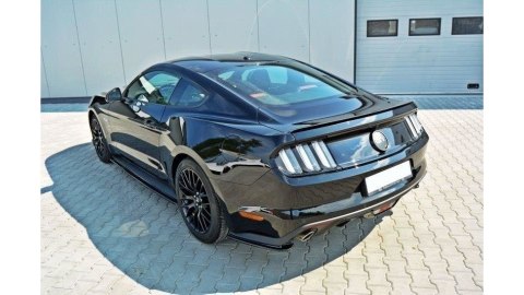 Splitter Ford Mustang VI GT Tył Boczne Gloss Black