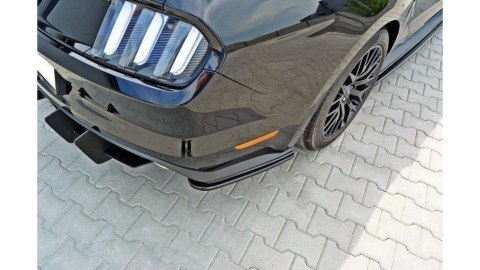 Splitter Ford Mustang VI GT Tył Boczne Gloss Black