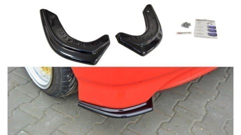 Splitter Honda Jazz I Tył Boczne Gloss Black