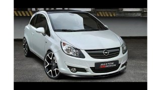 Splitter Opel Corsa D przód Gloss Black