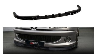 Splitter Peugeot 206 (CC, RC, GTI, S16, XSI, XS, Sport) przód Gloss Black