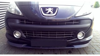 Splitter Peugeot 207 przód Gloss Black