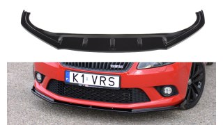 Splitter Skoda Fabia II RS przód Gloss Black