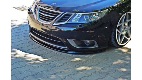 Splitter Saab 9-3 Turbo X przód Gloss Black