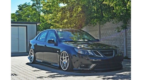 Splitter Saab 9-3 Turbo X przód Gloss Black