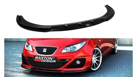 Splitter Seat Ibiza IV FR (6J) przód Gloss Black