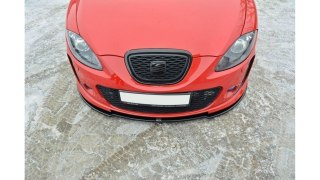 Splitter Seat Leon II MS Design przód Gloss Black