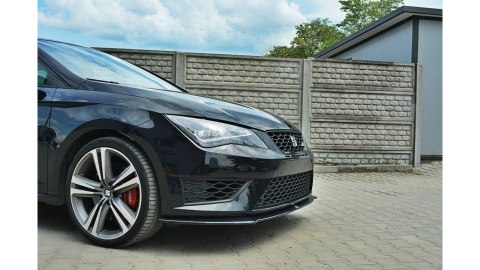 Splitter Seat Leon III Cupra FR przód Gloss Black