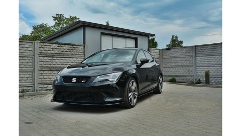 Splitter Seat Leon III Cupra FR przód Gloss Black