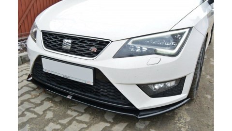 Splitter Seat Leon III Cupra FR przód Gloss Black