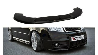 Splitter Skoda Fabia I RS przód Gloss Black