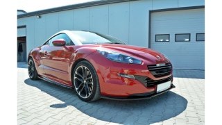 Splitter Peugeot RCZ Facelift przód v.1 Gloss Black