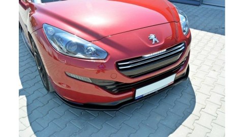 Splitter Peugeot RCZ Facelift przód v.1 Gloss Black