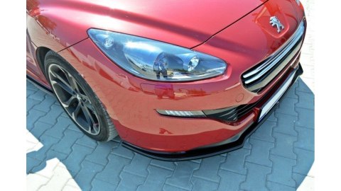 Splitter Peugeot RCZ Facelift przód v.1 Gloss Black