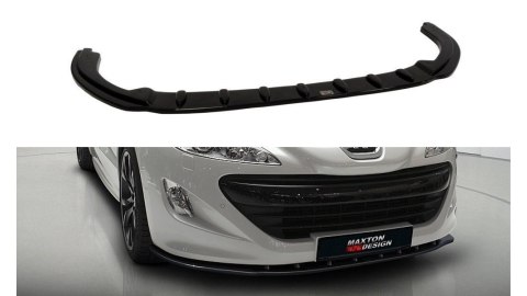 Splitter Peugeot RCZ przód v.1 Gloss Black