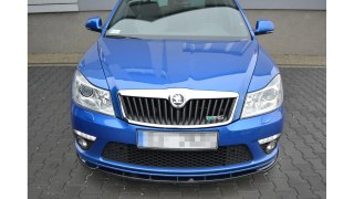 Splitter Skoda Octavia II Facelift RS przód v.1 Gloss Black