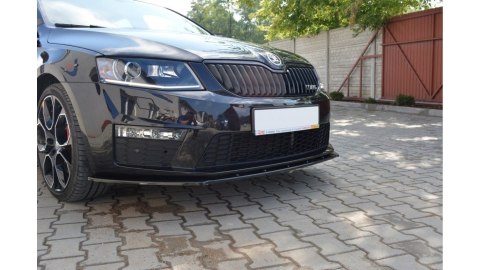 Splitter Skoda Octavia III RS przód v.1 Gloss Black