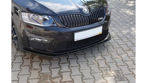 Splitter Skoda Octavia III RS przód v.1 Gloss Black